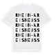 Rhein-Kreis Neuss ordlek t-shirt