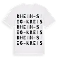 Rhein-Sieg-Kreis ordlek t-shirt