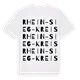 Rhein-Sieg-Kreis ordlek t-shirt