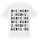 Rheine ordlek t-shirt