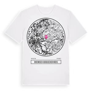 Rheinisch-Bergischer Kreis t-shirt – ekologisk bomull t-shirt från Pinshirt