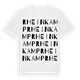Rheinkamp ordlek t-shirt