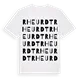Rheurdt ordlek t-shirt