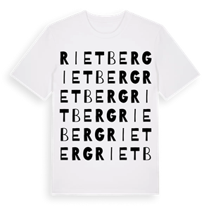 Rietberg ordlek t-shirt – ekologisk bomull t-shirt från Pinshirt