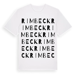 Rimbeck ordlek t-shirt – ekologisk bomull t-shirt från Pinshirt