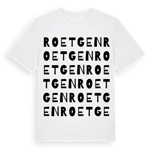 Roetgen ordlek t-shirt – ekologisk bomull t-shirt från Pinshirt