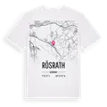 Rösrath karta t-shirt
