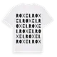 Roxel ordlek t-shirt