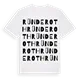 Ründeroth ordlek t-shirt
