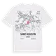 Sankt Augustin karta t-shirt