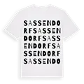 Sassendorf ordlek t-shirt