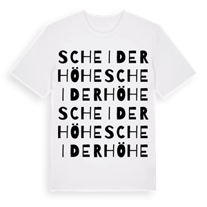Scheiderhöhe ordlek t-shirt – ekologisk bomull t-shirt från Pinshirt