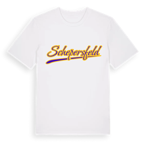 Schepersfeld baseball t-shirt – ekologisk bomull t-shirt från Pinshirt