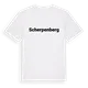 Scherpenberg fetstil t-shirt