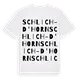 Schlich-D'horn ordlek t-shirt