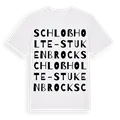Schloß Holte-Stukenbrock ordlek t-shirt