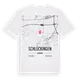 Schlückingen karta t-shirt