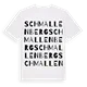 Schmallenberg ordlek t-shirt