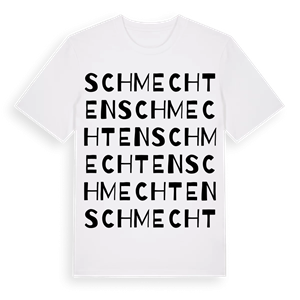 Schmechten ordlek t-shirt – ekologisk bomull t-shirt från Pinshirt