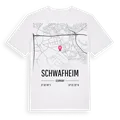 Schwafheim karta t-shirt