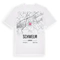 Schwelm karta t-shirt