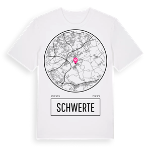 Schwerte t-shirt – ekologisk bomull t-shirt från Pinshirt