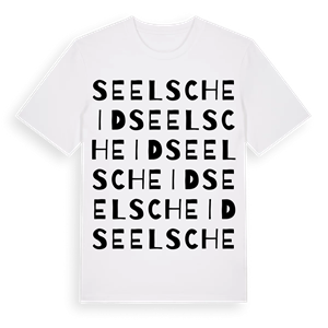 Seelscheid ordlek t-shirt – ekologisk bomull t-shirt från Pinshirt