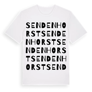 Sendenhorst ordlek t-shirt – ekologisk bomull t-shirt från Pinshirt