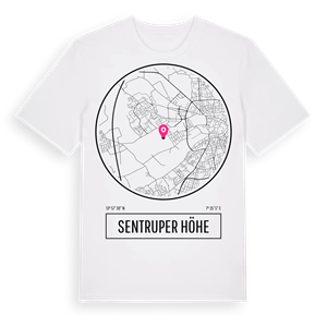 Sentruper Höhe t-shirt – ekologisk bomull t-shirt från Pinshirt