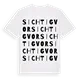 Sichtigvor ordlek t-shirt