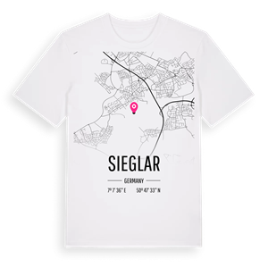 Sieglar karta t-shirt – ekologisk bomull t-shirt från Pinshirt