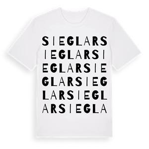 Sieglar ordlek t-shirt – ekologisk bomull t-shirt från Pinshirt