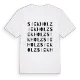 Siekholz ordlek t-shirt