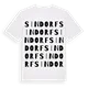 Sindorf ordlek t-shirt