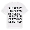 Sinspert ordlek t-shirt