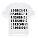 Sonneborn ordlek t-shirt