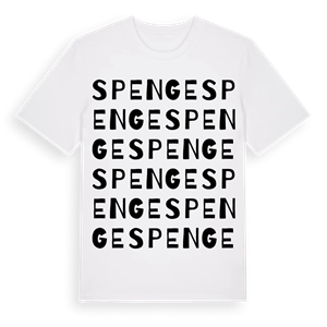 Spenge ordlek t-shirt – ekologisk bomull t-shirt från Pinshirt