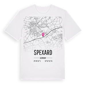 Spexard karta t-shirt – ekologisk bomull t-shirt från Pinshirt