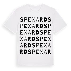 Spexard ordlek t-shirt – ekologisk bomull t-shirt från Pinshirt