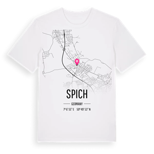 Spich karta t-shirt – ekologisk bomull t-shirt från Pinshirt