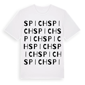 Spich ordlek t-shirt – ekologisk bomull t-shirt från Pinshirt