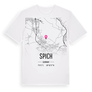 Spich karta t-shirt – ekologisk bomull t-shirt från Pinshirt