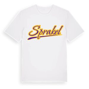 Sprakel baseball t-shirt – ekologisk bomull t-shirt från Pinshirt