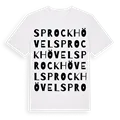 Sprockhövel ordlek t-shirt