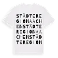 Städteregion Aachen ordlek t-shirt