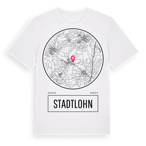 Stadtlohn t-shirt – ekologisk bomull t-shirt från Pinshirt