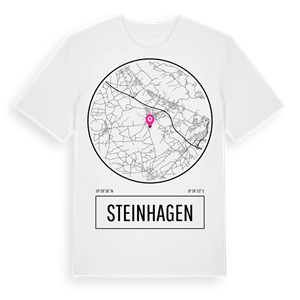Steinhagen t-shirt – ekologisk bomull t-shirt från Pinshirt