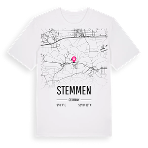 Stemmen karta t-shirt – ekologisk bomull t-shirt från Pinshirt