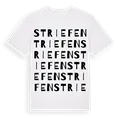 Striefen ordlek t-shirt