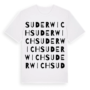 Suderwich ordlek t-shirt – ekologisk bomull t-shirt från Pinshirt